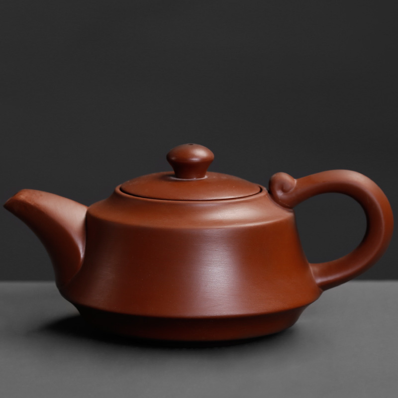 Antique han jun zhu mud pot of purple sand teapot yixing teapot single dahongpao small single pot of kung fu are it