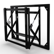 Hydraulic front maintenance bracket 46 49 55 inch splicing screen front maintenance bracket customizable front maintenance wall-mounted bracket