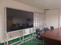 46 46 49 55 55 inch liquid crystal splicing screen floor-type bracket TV splicing bracket to monitor the floor bracket