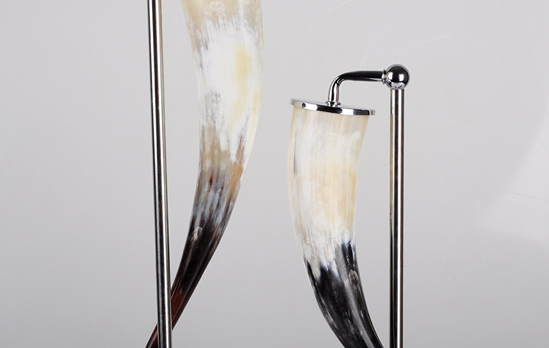 简约现代创意牛角装饰品 家居饰品摆设 时尚客厅摆件 家具饰品