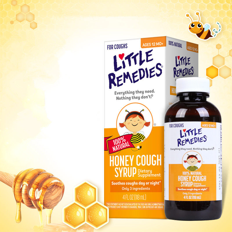 【美国进口】舒缓咽喉小儿止咳化痰糖浆