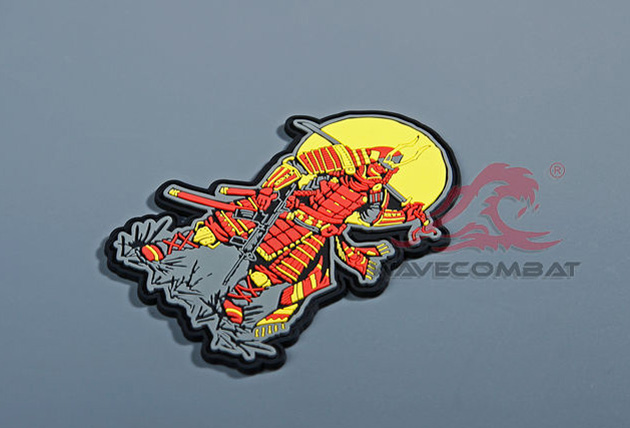 Нашивка на одежду OTHER WAVECOMBAT SAMURAI PVC OTHER / Other Нашивка на одежду OTHER WAVECOMBAT SAMURAI PVC OTHER / Other
