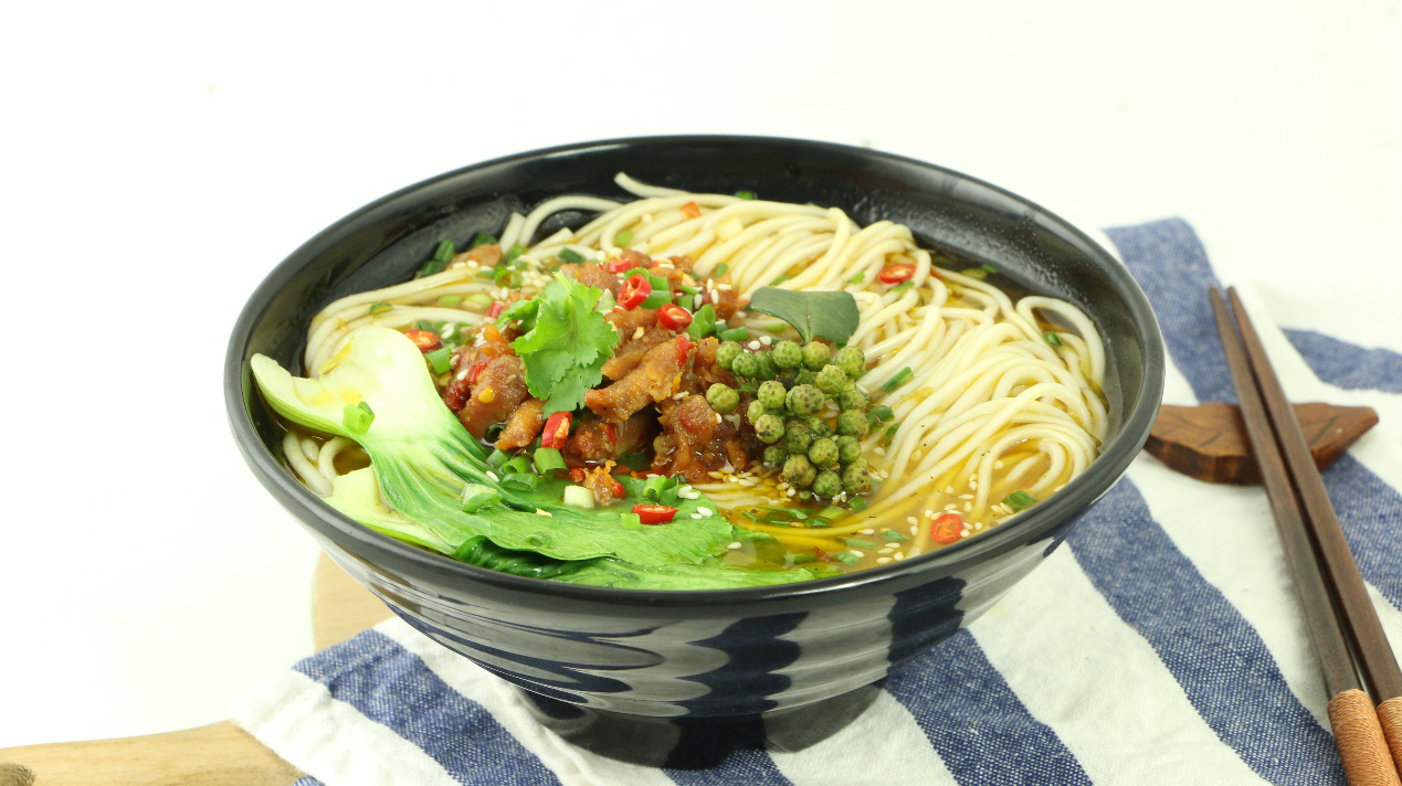 一碗好吃到流泪的藤椒鸡面!-趣美搭