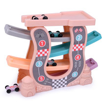 Early education puzzle 2-6 year old slide slide gravity track glider boys and girls baby toy car model car