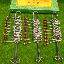 Childrens children Gift teaching aids Classical adults Puzzle Force Development Solutions Ring Nine 9 Serial Buttons Unlock Toys