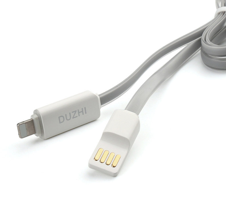 都芝iPhone5s6数据线加长面条线苹果6splus充