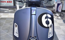 VESPA GTV 300 original sticker New 6th Sei Giorni original special edition 6-character sticker