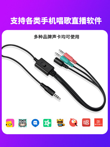 Meisheng KX-2 Kesuosi PK3 사운드 카드 듀얼 3.5mm 라이브 방송 케이블 OTG Apple Huawei Xiaomi Typec Android 전화 T600 T800 외부 사운드 카드 ISK 연결 내부 녹화 케이블 Meisheng KX-2 Kesuosi PK3 사운드 카드 듀얼 3.5mm 라이브 방송 케이블 OTG Apple Huawei Xiaomi Typec Android 전화 T600 T800 외부 사운드 카드 ISK 연결 내부 녹화 케이블