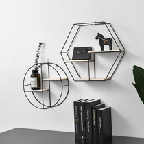 Wall decoration pendant Creative home interior wall Room jewelry Entrance ins Nordic style wall shelf