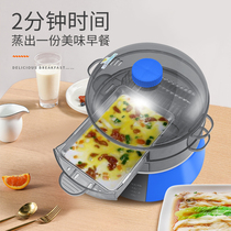 Electric sausage powder machine Small household breakfast sausage powder river noodle steamer steam oven 304 stainless steel drawer sausage powder stove