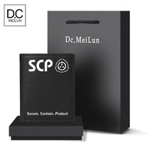 SCP Foundation Perimeter Large Capacity Fashion Wallet 2020 New ChaoMoney clips Men and women Personality Creative Zero Wallet