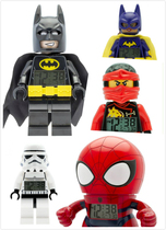 LEGO LEGO Creative Alarm Clock Batman Superman Phantom Ninja Star Wars Man Doll Student Children
