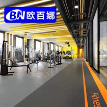 O 100 Na Fitness Room Mat Indoor Fitness Sports Special Anti Slip Pvc Plastic Floor Thickened Glue Mat