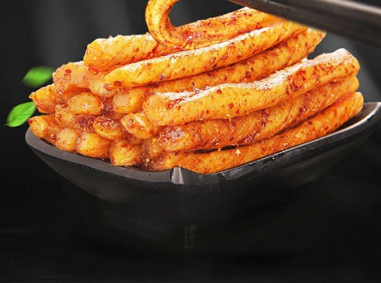 馋大嘴巴素鸡筋60g【一袋装全店任意组合,满20袋包邮】除偏远区_7折