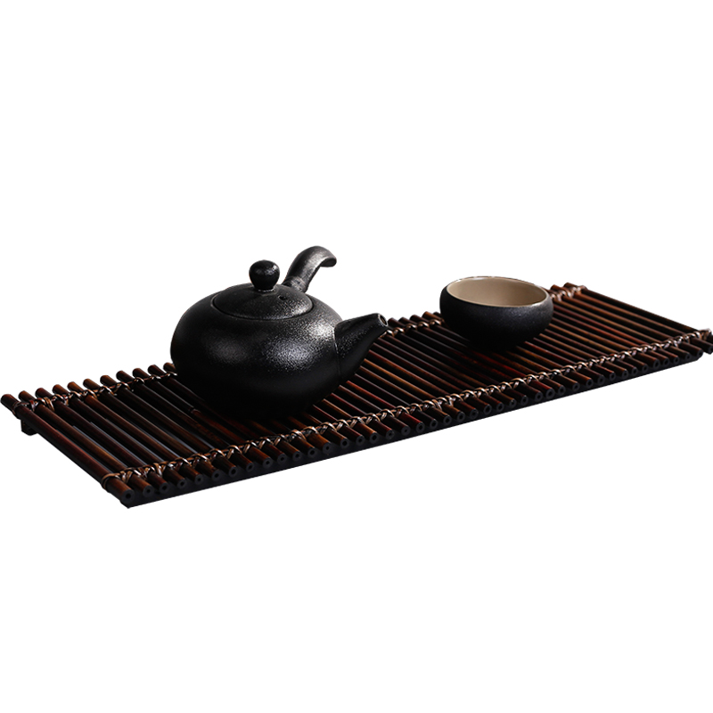 T a raft cup mat pot holder, zen dry terms Taiwan tea tray tea tea accessories receive cup base retro place other people