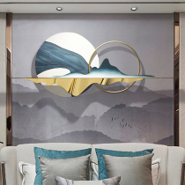 New Chinese living room sofa wall decorations light luxury Net red national tide wall ornaments bedside background wall pendant