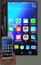 Apple Android mobile phone video image synchronization vertical screen advertising machine 90 degree rotation screen processor factory direct sales