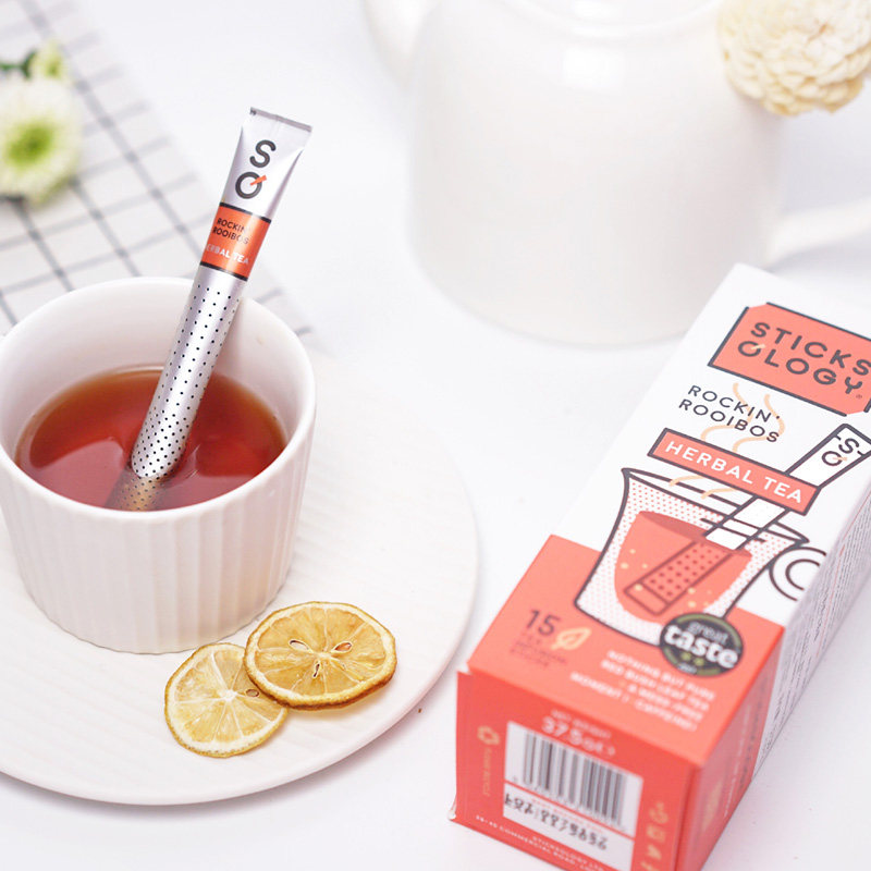 比利时进口欧乐集红茶茶棒下午茶袋泡茶南非博士茶25g15袋盒装