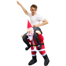 Christmas Costume Stage Creative Play out of Santa Claus inflatable clothes Cartonans occasionally walk to blame for the costumes