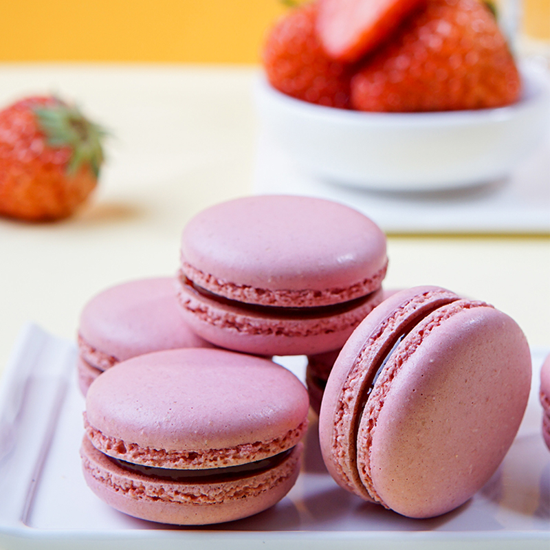 艾菲勒法式奶茶马卡龙甜点西式糕点心小蛋糕