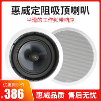 Hivi Huiwei VR8-C ceiling audio 8 inch stereo fixed resistance coaxial ceiling Horn