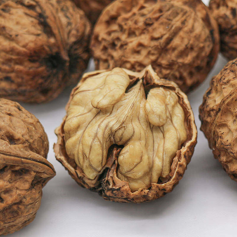 云南纸薄皮核桃 昌宁腾冲细香小麻查500g原味 无漂白添加 3斤包邮_7折