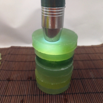 Natural XIUYU bracelet heart semi-finished products can be MADE as A pendant about 1 2CM thick fine Xiuyu material