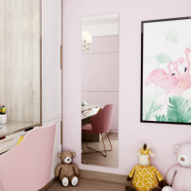 Full body dressing mirror Wall self-adhesive dormitory students low price girl bedroom girl heart rental house pasted on the wall