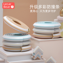 Baby child protection anti-collision strip Baby table corner bump corner protection household edging sponge safety wall sticker soft bag