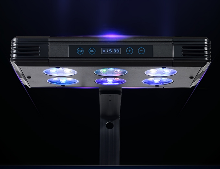 海缸神灯全光谱纽斯k7积光1201wifi冠科可调光日出日落海水珊瑚灯