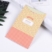 diy photo album gadget material accessories paper bag photo album set DIY pastoral style floral decorative stickers 8 pieces a set