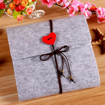 Felt DIY handmade photo album Big sticker Polaroid commemorative book couple baby album creative gift