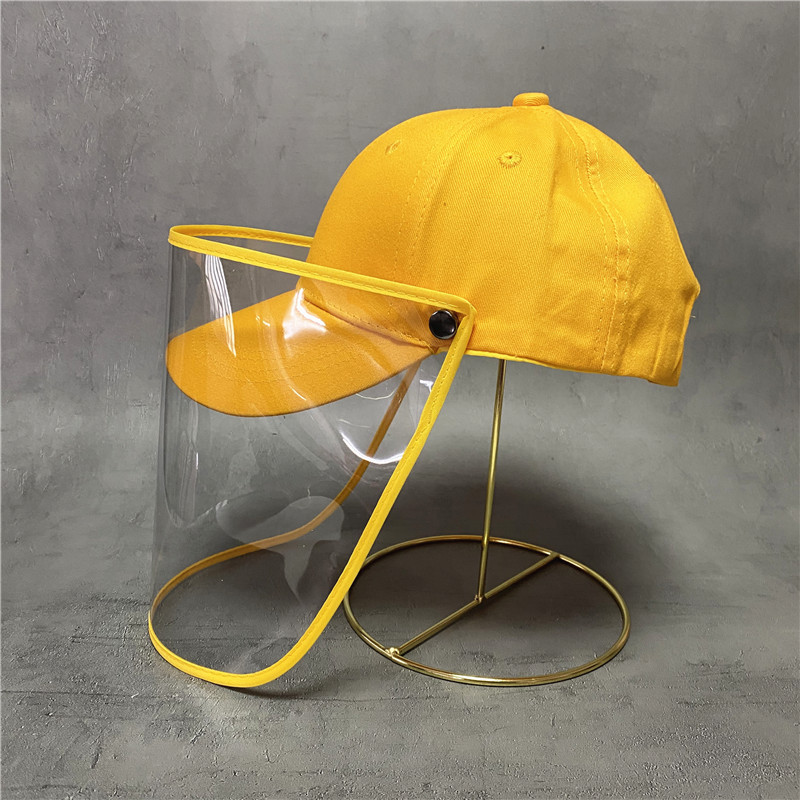 Children's baseball cap yellow 50-56cm