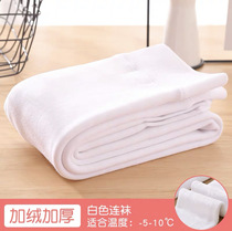 Winter Money Girl High Elasticity Plus Gear Beating Bottom Socks Plus Suede Thickened big boy white even pantyhose not able to afford ball winter