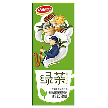达利园蜂蜜绿茶饮料柠檬味红茶250ml*24盒[9元优惠券]-寻折猪