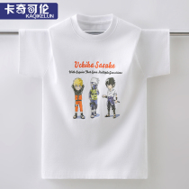 Boy T-shirt short sleeve summer clothing 2022 new children casual blouses CUHK Tong Shuai Compassionate Boy Summer Cotton