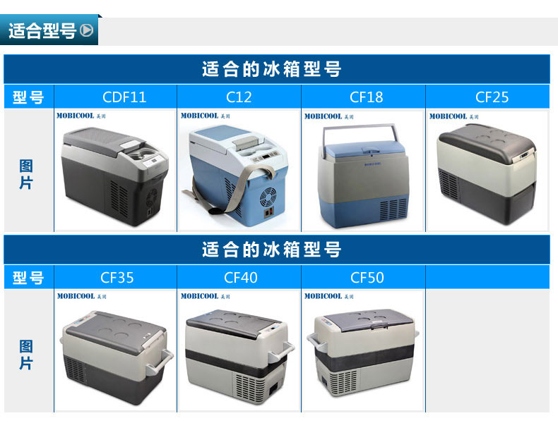 美固车载压缩机冰箱变压器家用电源转换器适配器220v转12v 6a