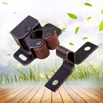 Cabinet door bump beads wardrobe cabinet cabinet door buckle door clasp card door suction bronze buckle door touch small magnetic spring buckle