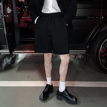 (VERA KANE) Korea ins spring summer casual personality five points straight straight color versatile trousers loose hipster men