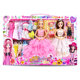 Dress up doll set gift box girl wedding dress children's toy Princess villa castle single 2021 ຮູບແບບໃຫມ່