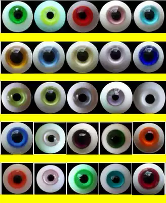 Mengle BJD doll OB11 uncle 6mm8mm20mm22mm24mm small cloth glass eye beads glass eyes