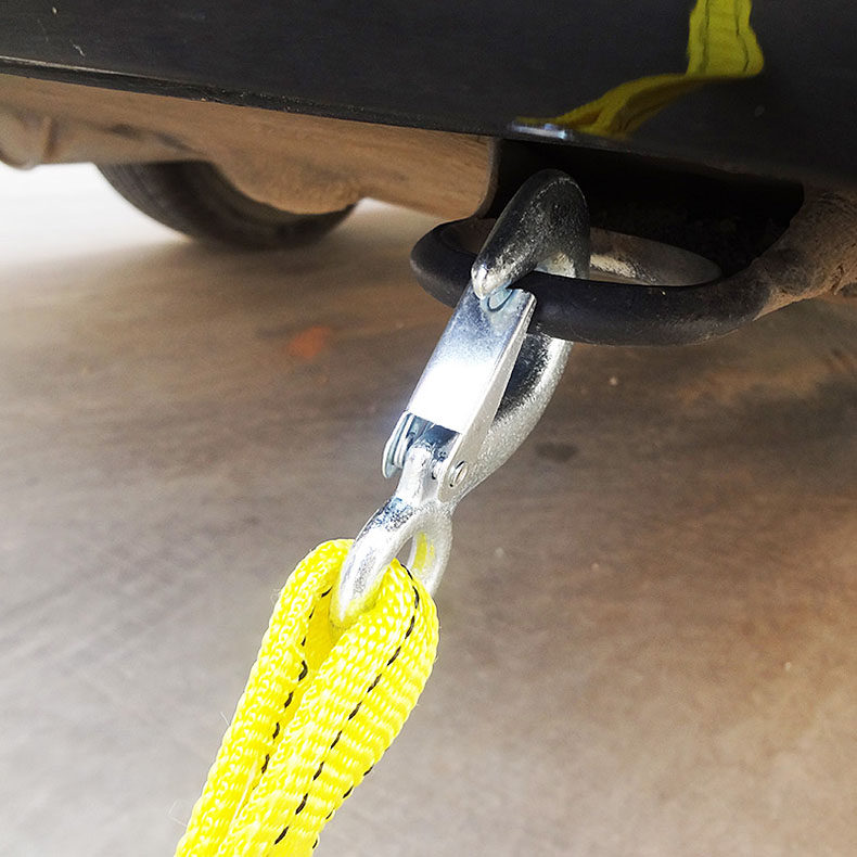 буксировочный динамический трос для внедорожника риф