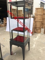 (Factory direct sales) ICBC precious metal display cabinet ICBC new vi logo