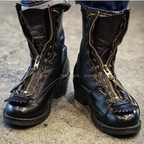 WESCO BOOTS quick wear and take off zipper HORWEEN horse leather