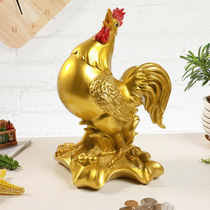 Chicken piggy bank adult use Rooster ornaments creative living room household twelve Zodiac piggy bank piggy bank boy big