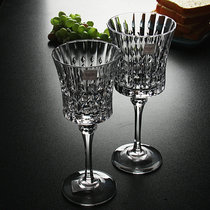 French imported European luxury crystal glass wine glass Vintage champagne glass Household water glass goblet small cup