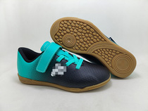 Foreign trade childrens flat-bottomed football shoes beef tendon bottom flat-bottomed training shoes students hard ground indoor sports shoes wear-resistant and non-slip