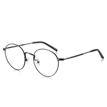 Ultra-light gold wire with the same glasses trendy men look at the computer anti-blue light fatigue glasses No degree radiation protection goggles for women