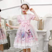 Loretta girls dress for dress Summer 2022 new children lolita skirt Lori princess dresses in summer clothes