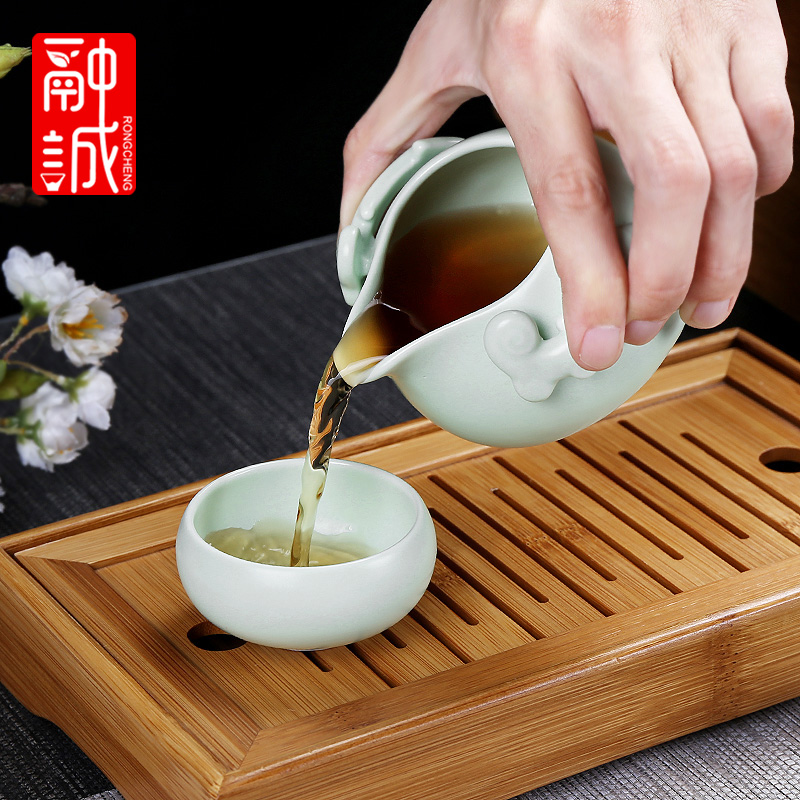 Suit up with ceramic fair keller) kung fu tea tea accessories points to hold to hot tea sea creative tea cup